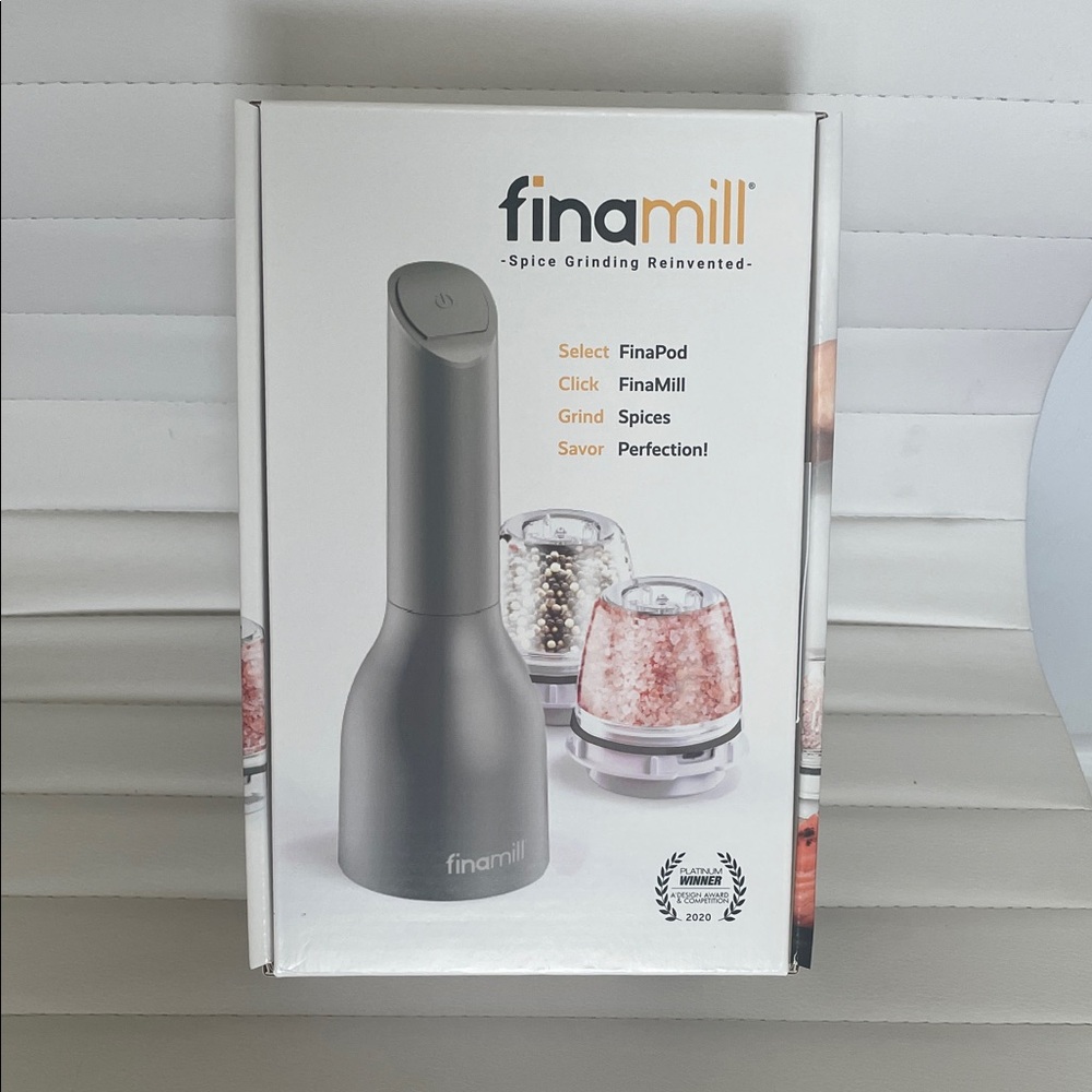 Gray Spice Grinder